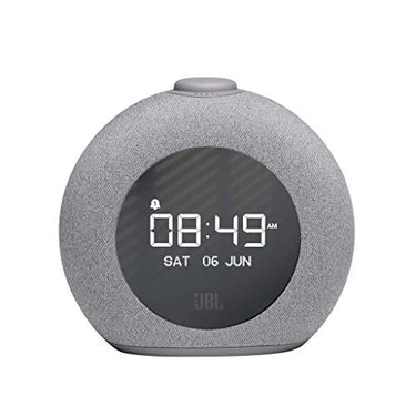 JBL Horizon 2 radio alarm clock in grey – Dual alarm system via Bluetooth, DAB+ and FM radio – LED night light for a cozy wake-up on sale